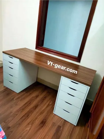 bàn ikea 2 tủ 25