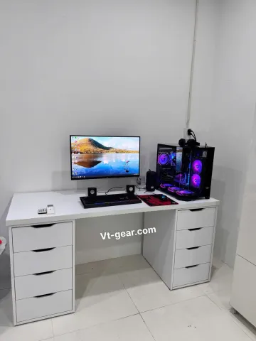 bàn ikea 2 tủ 24
