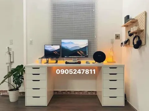 bàn ikea 2 tủ 22