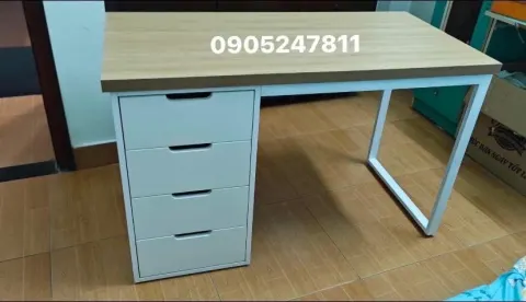 Bàn ikea 1 tủ 4