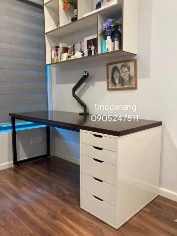 Bàn ikea 1 tủ 3
