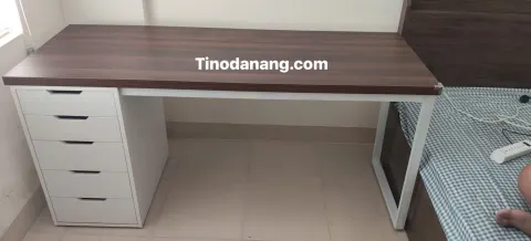 Bàn ikea 1 tủ 2