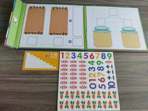 Bộ làm toán học cho bé từ 2-6 tuổi làm quen với toán, tăng khả năng tư duy phát triển não bộ