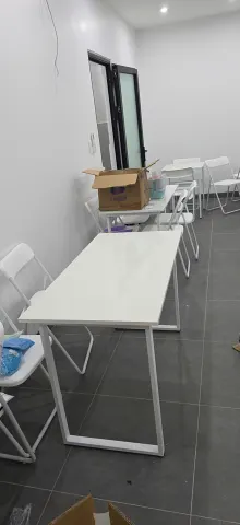 Bàn giao bộ bàn ghế xếp gọn cho khách hàng tại Đà Nẵng