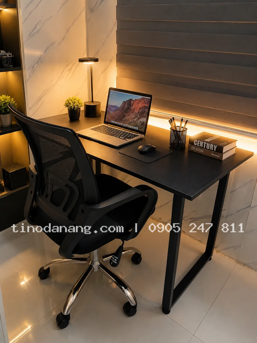 Ghế xoay văn phòng loại 1 khung cứng cáp, đệm dày giá rẻ - Nội thất Tino Đà Nẵng