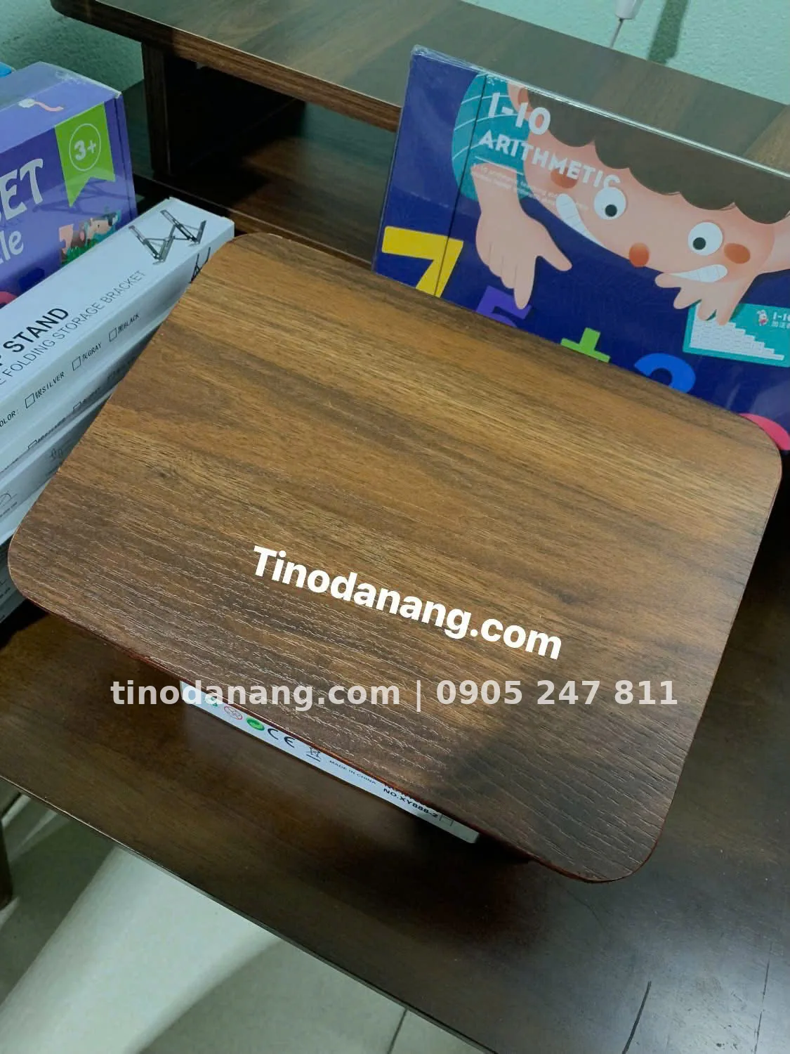 Ghế Gỗ gác chân Kê Chân Văn Phòng Bàn Làm Việc - Nội thất Tino Đà Nẵng