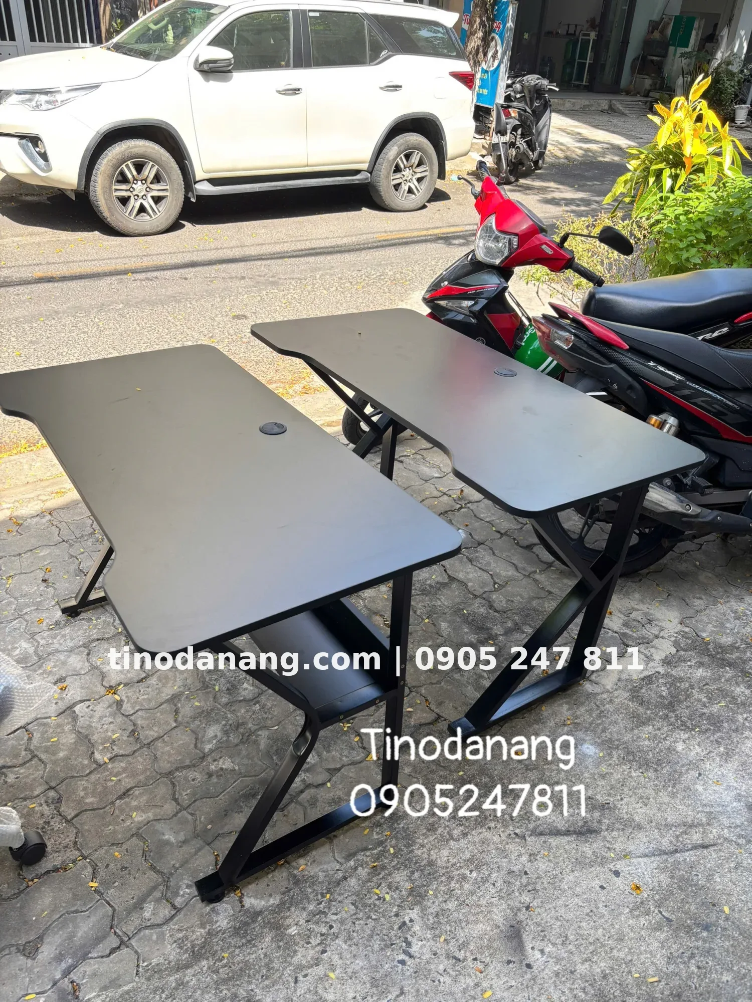 Bàn k cong, kệ dưới - Nội thất Tino Đà Nẵng