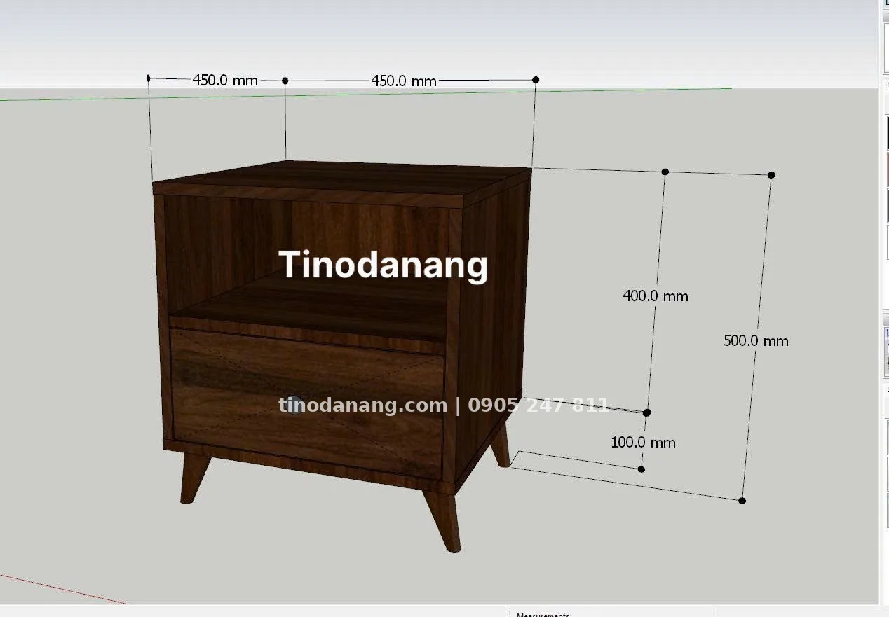 Tủ đầu giường - Nội thất Tino Đà Nẵng
