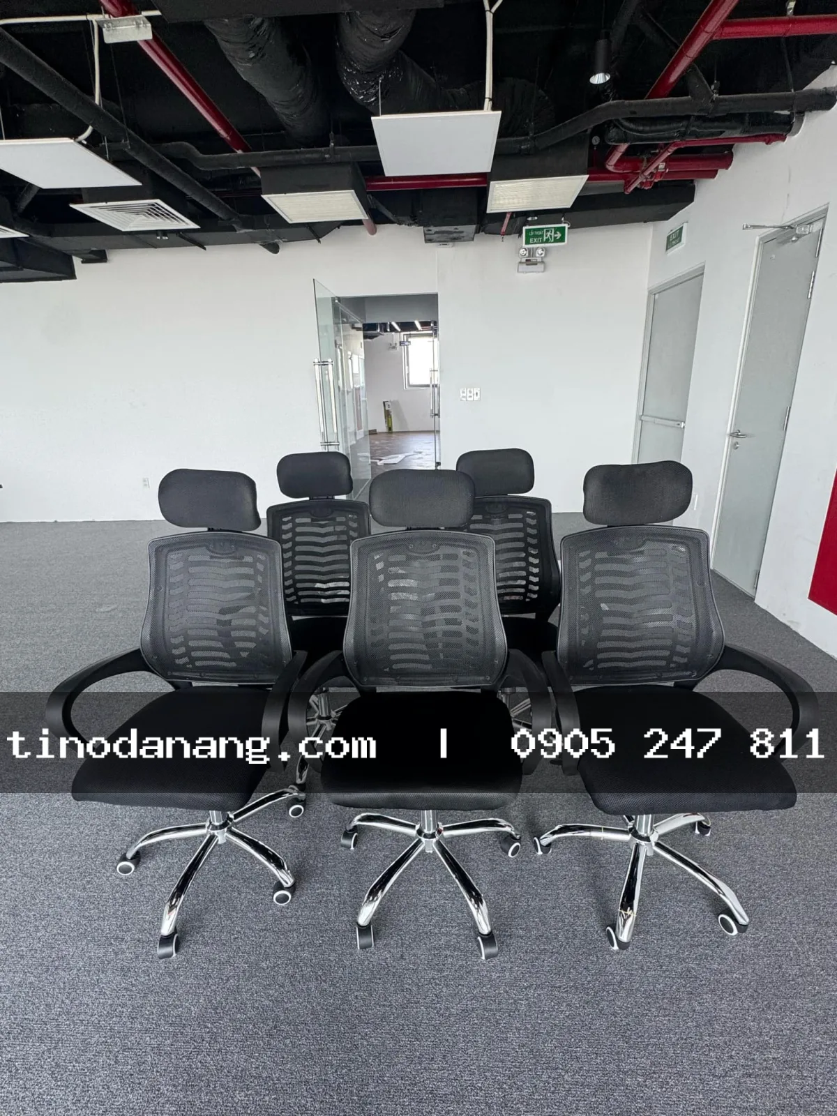 Ảnh 3 của Ghế xoay tựa đầu - Ghế xoay văn phòng làm việc