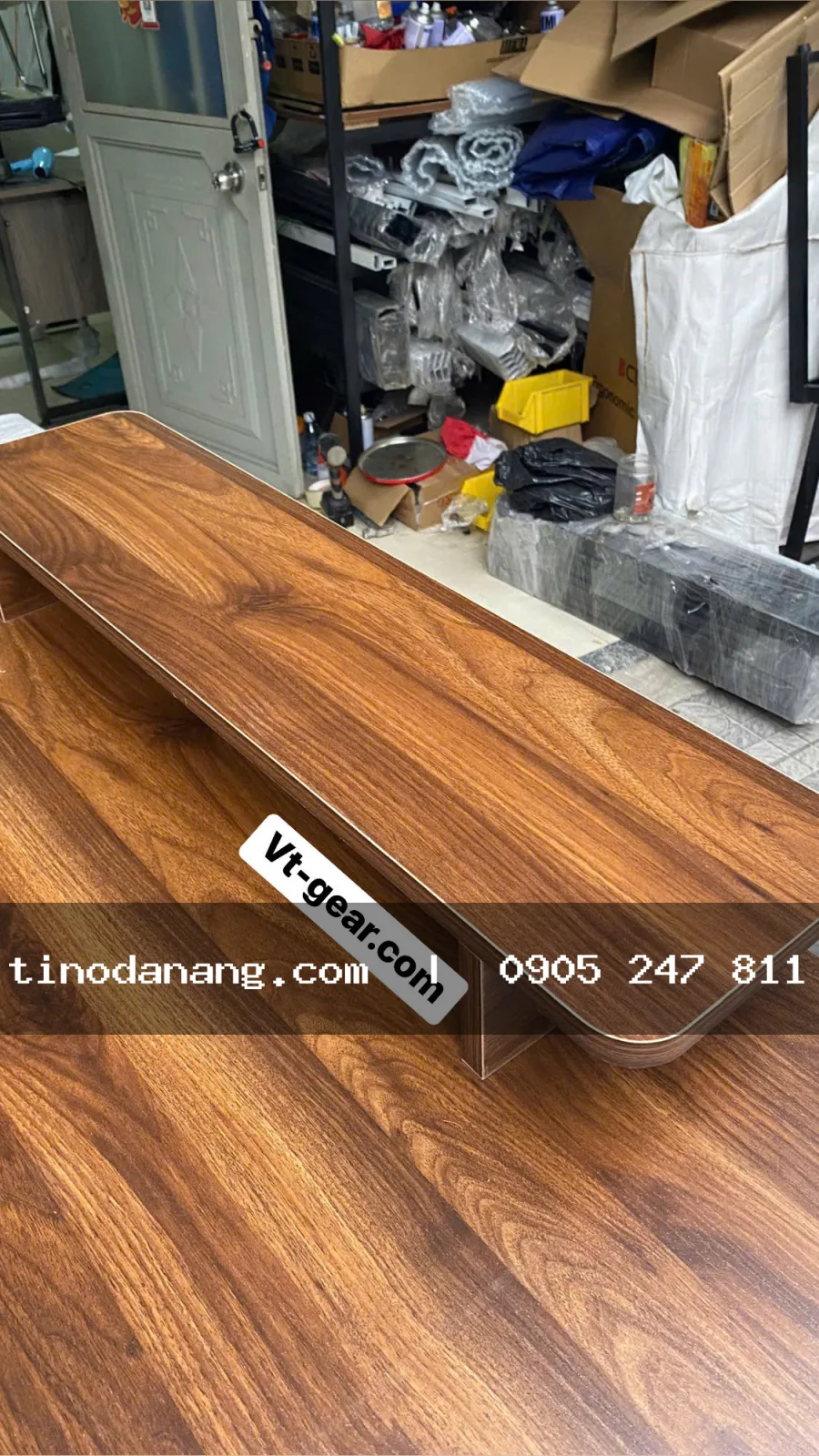Ảnh 3 của Kệ để màn hình máy tính gỗ MDF chống ẩm dày 17 li