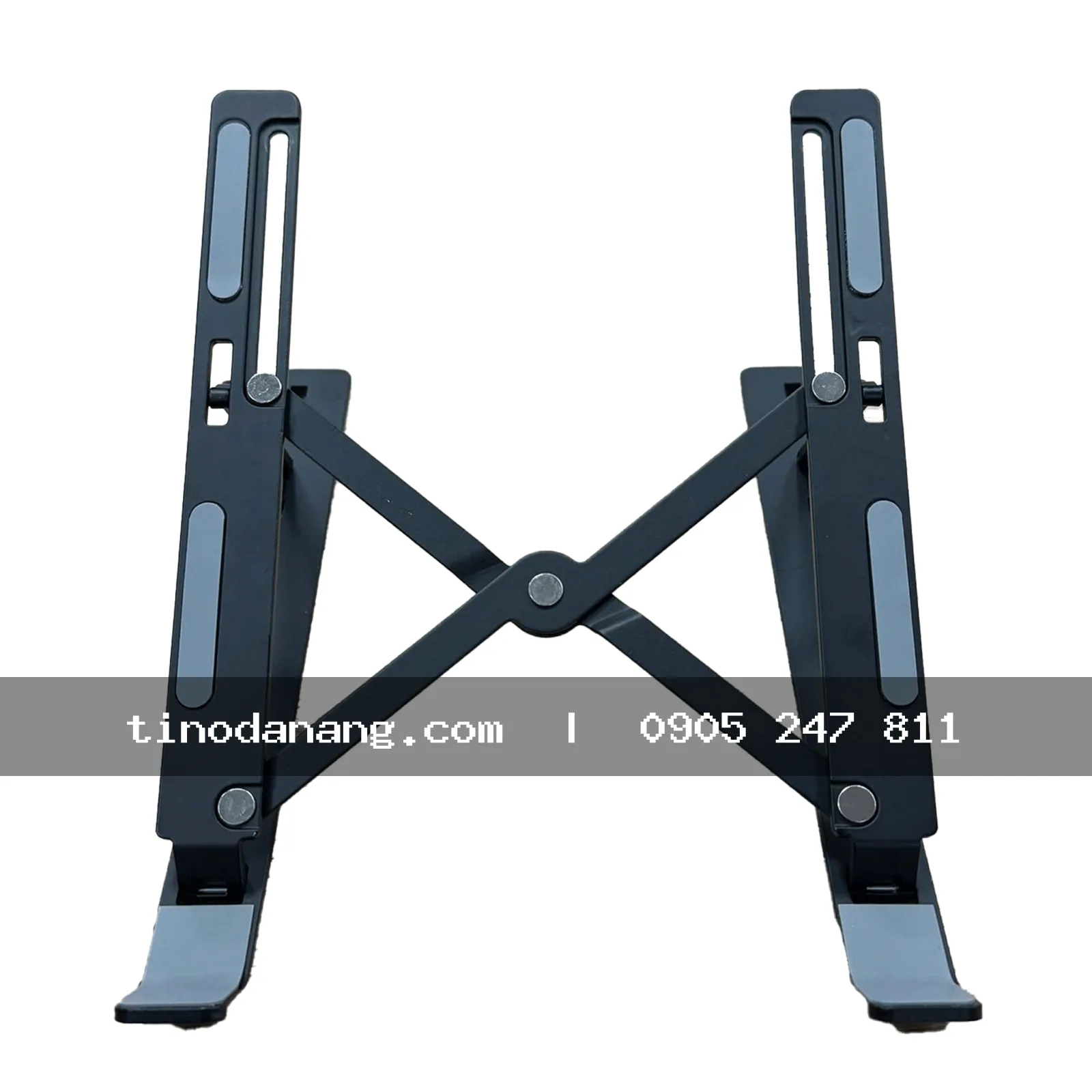 Giá đỡ hợp kim nhôm cho laptop gấp gọn điều chỉnh độ cao - Nội thất Tino Đà Nẵng