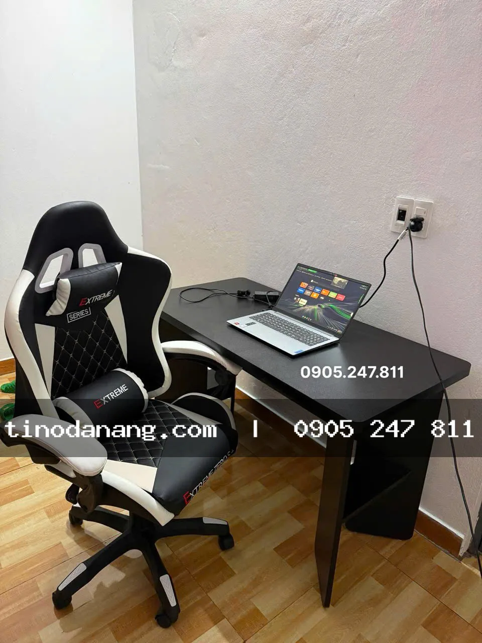 Ghế gaming lưng cao hỗ trợ chơi game và làm việc - Nội thất Tino Đà Nẵng